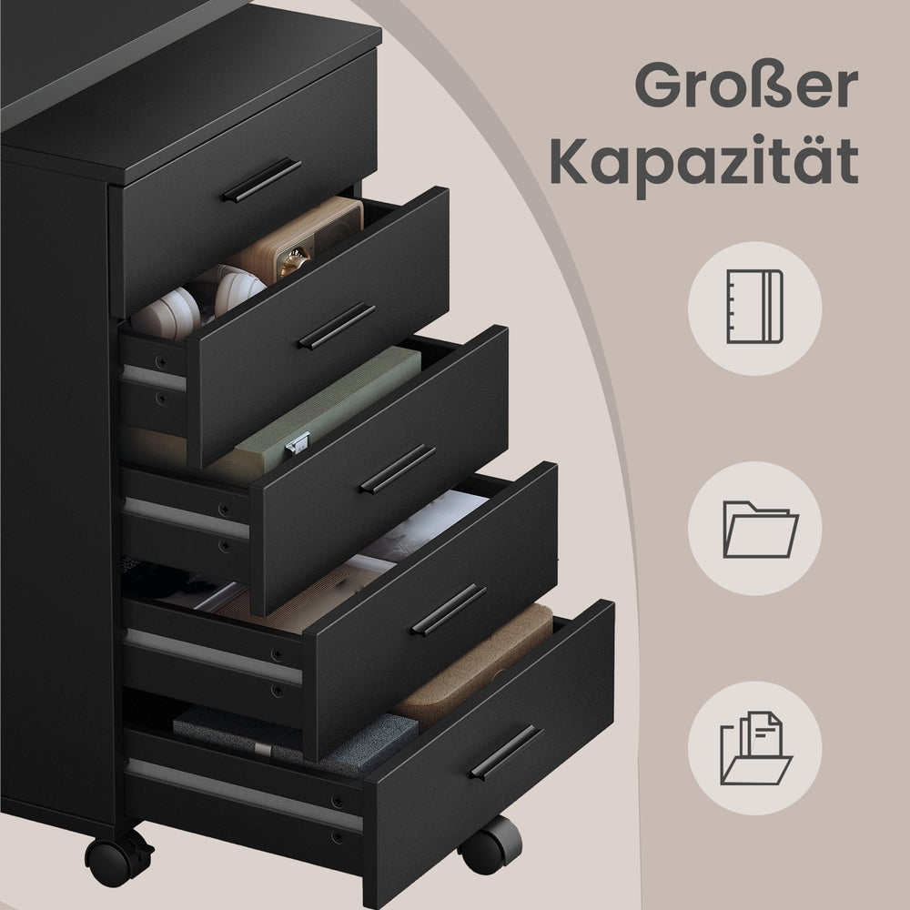 Rollcontainer, Aktenschrank, Schubladenschrank