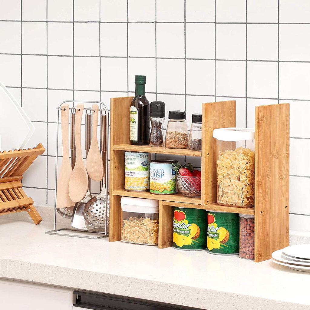 DIY-Tischregal aus Bambus
