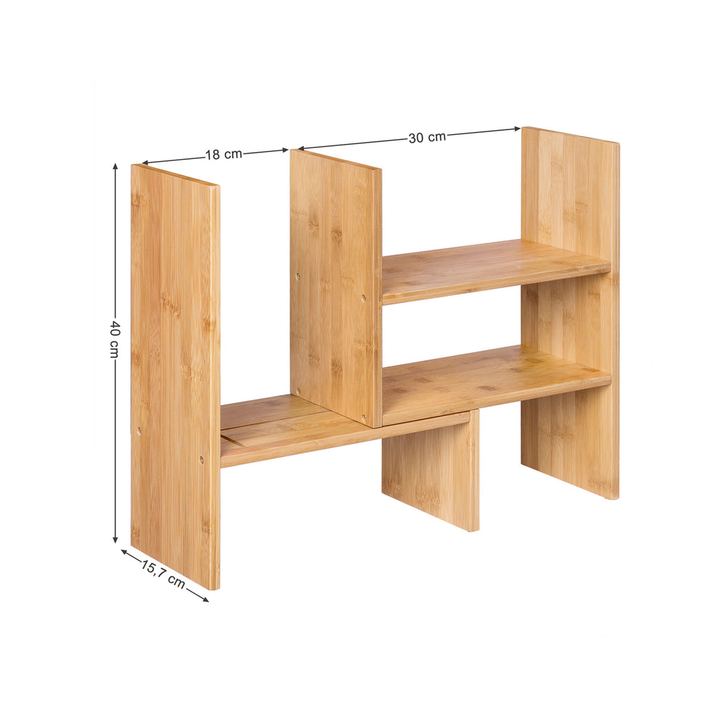 DIY-Tischregal aus Bambus