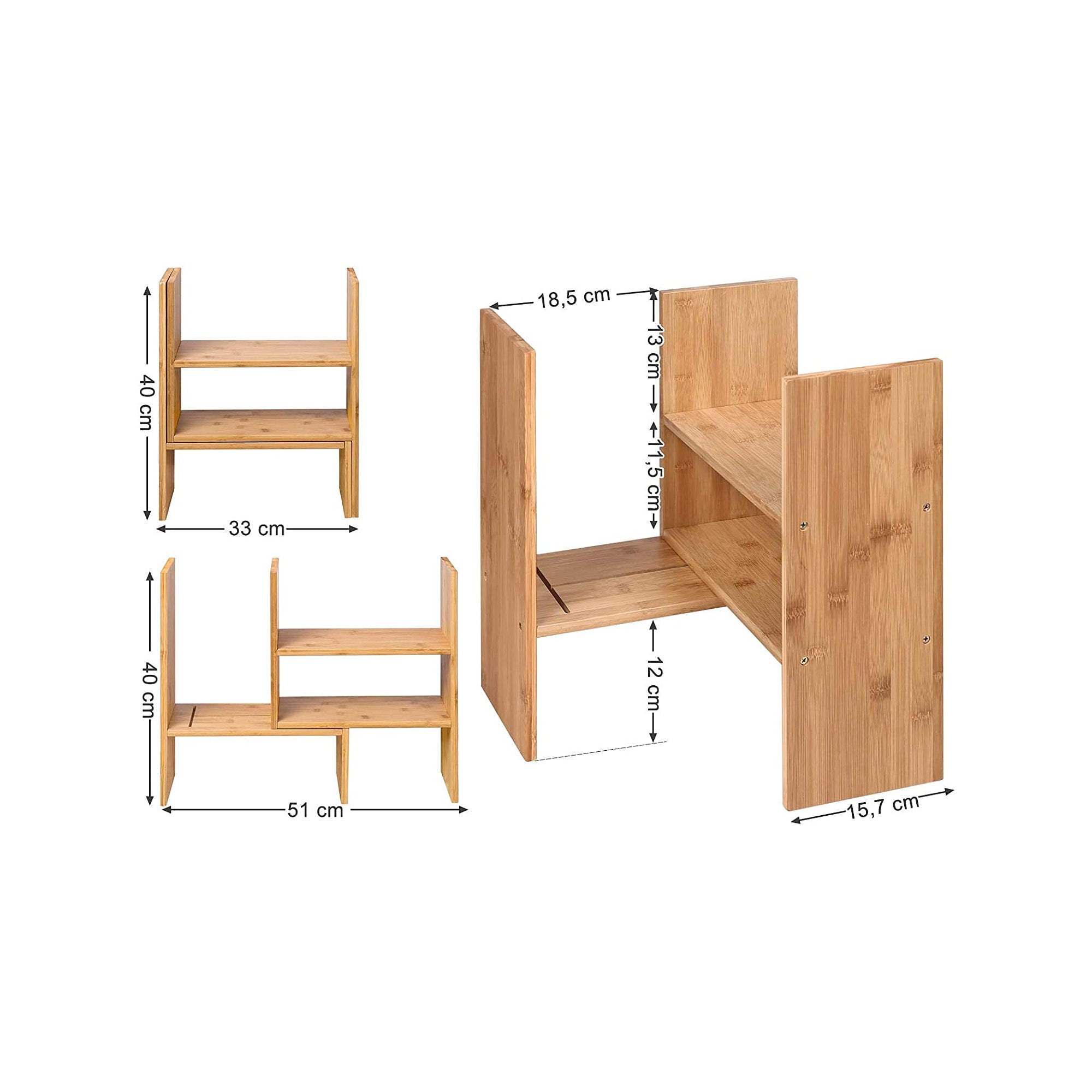 DIY-Tischregal aus Bambus