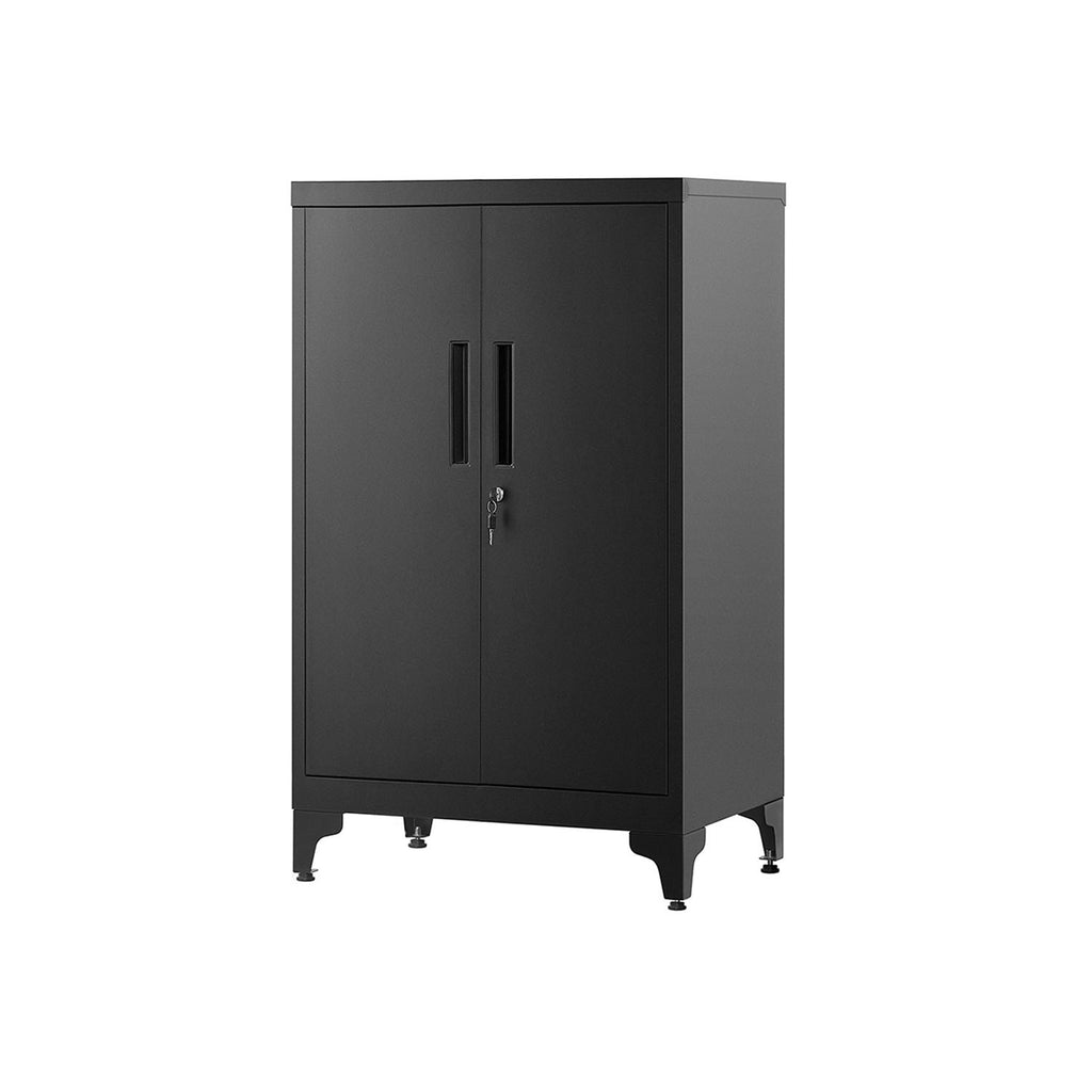 Aktenschrank mit 2 Türen aus Stahl