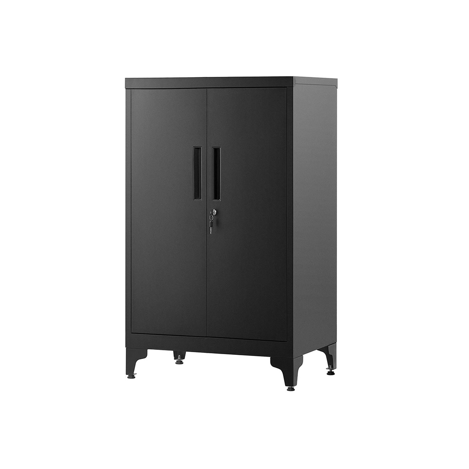 Aktenschrank mit 2 Türen aus Stahl