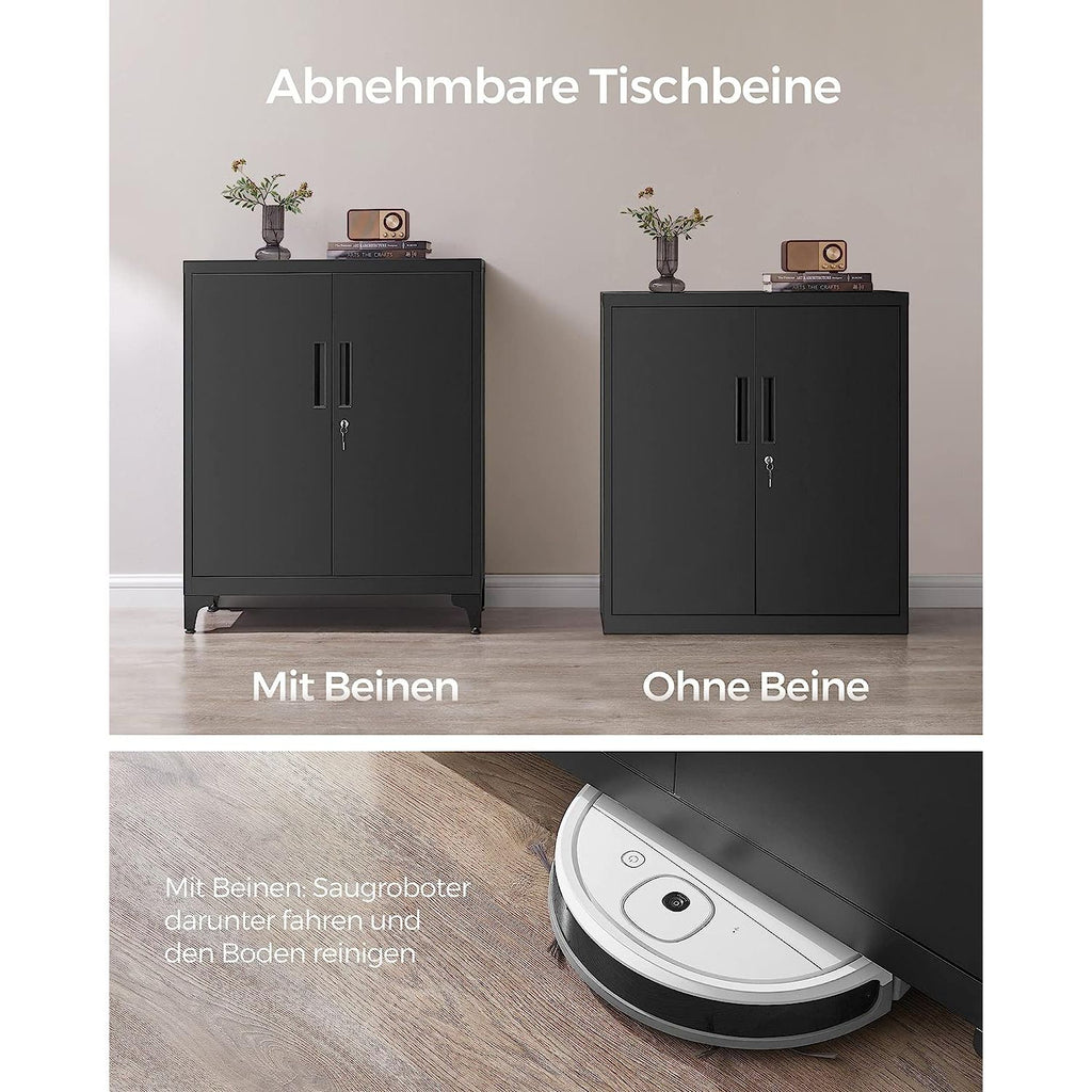 Aufbewahrungsschrank aus Stahl