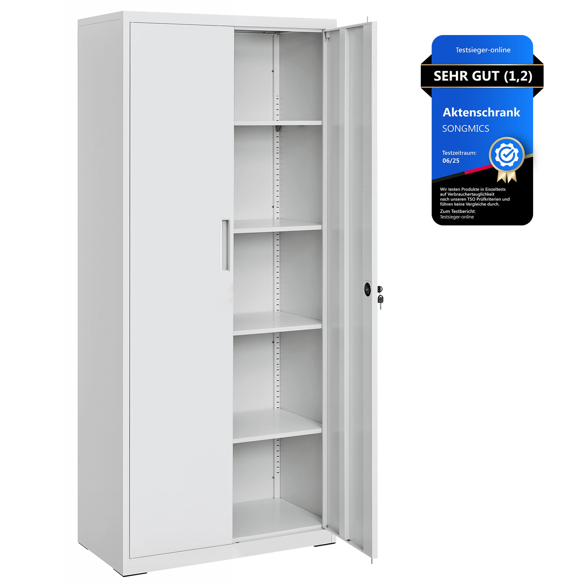 Aktenschrank mit 2 Türen