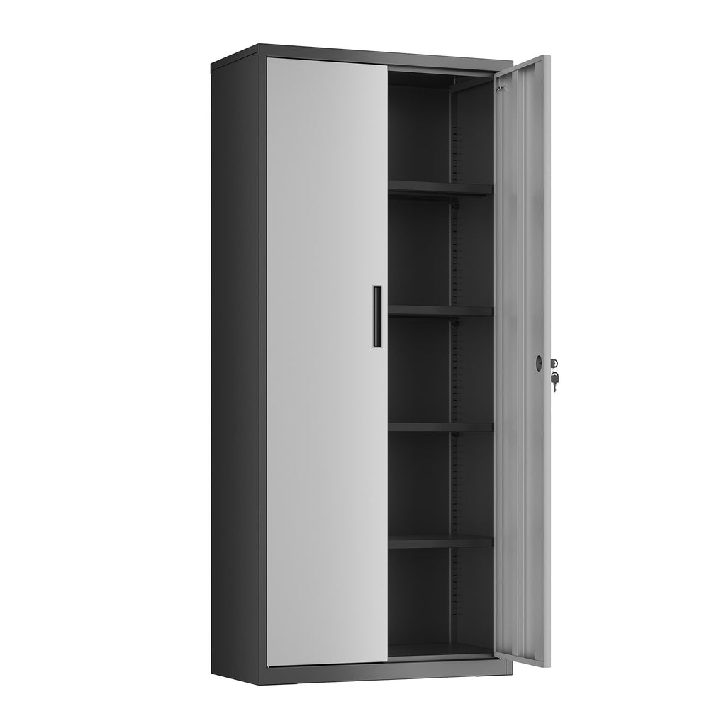 Aktenschrank 5 Ebenen mit verstellbaren Ablagen