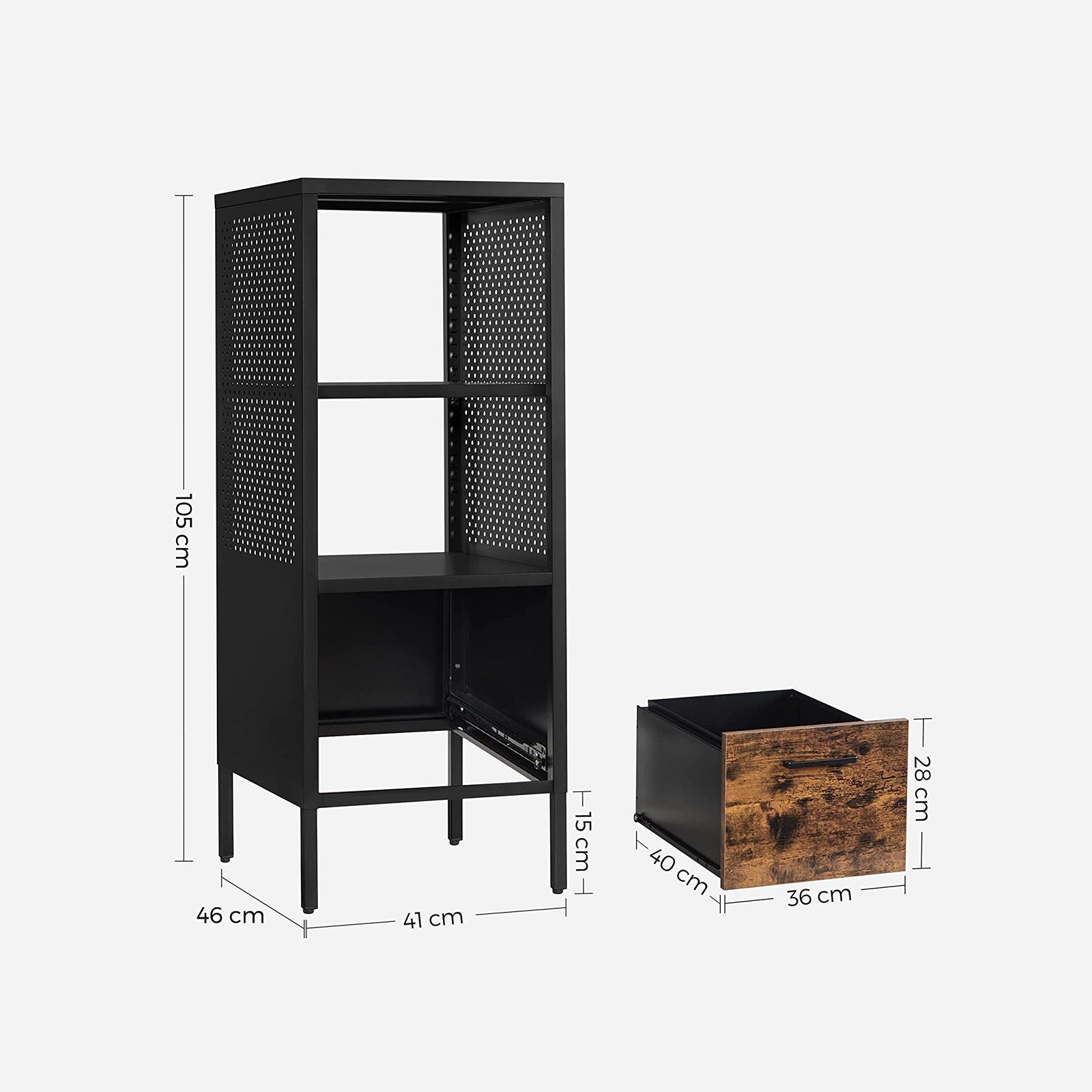 Aktenschrank mit Schublade