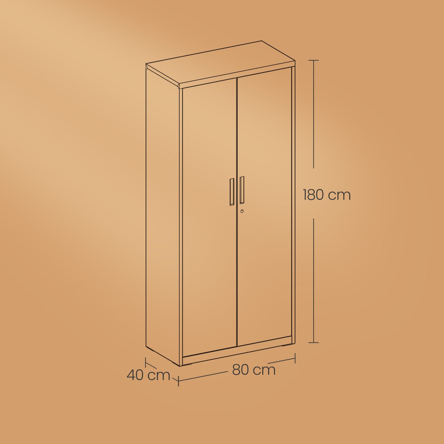 Aktenschrank, Mehrzweckschrank, Aufbewahrungsschrank