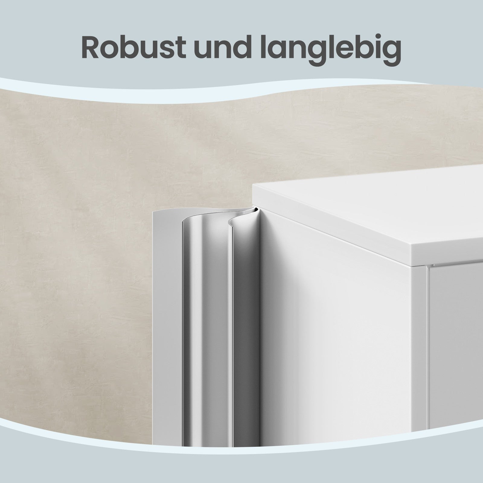 Aktenschrank, Aufbewahrungsschrank, 4 Schranktüren und 2 Schlösser