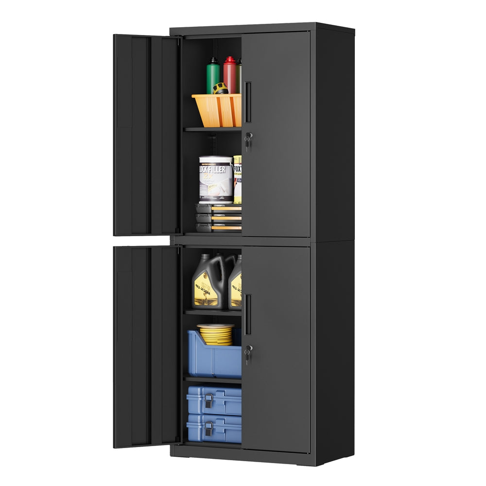 Aktenschrank, Aufbewahrungsschrank, 40 x 60 x 180 cm