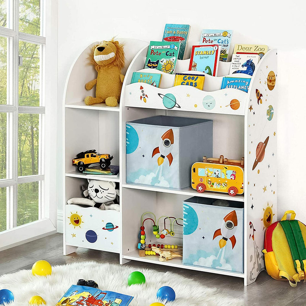 Organizer für Spielzeug und Bücher
