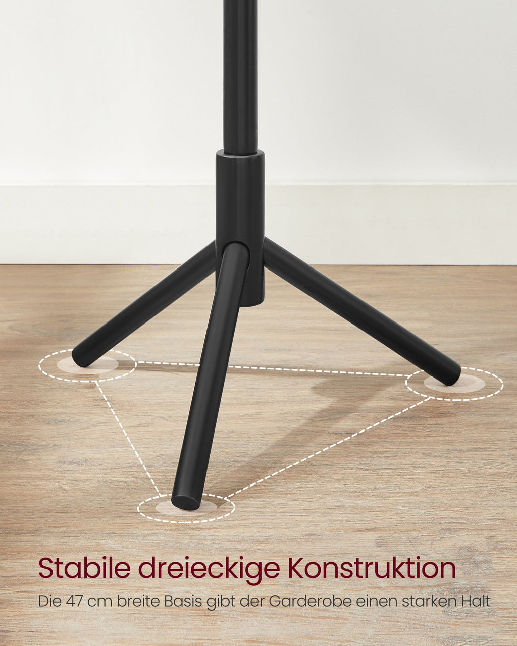 Garderobenständer schwarz