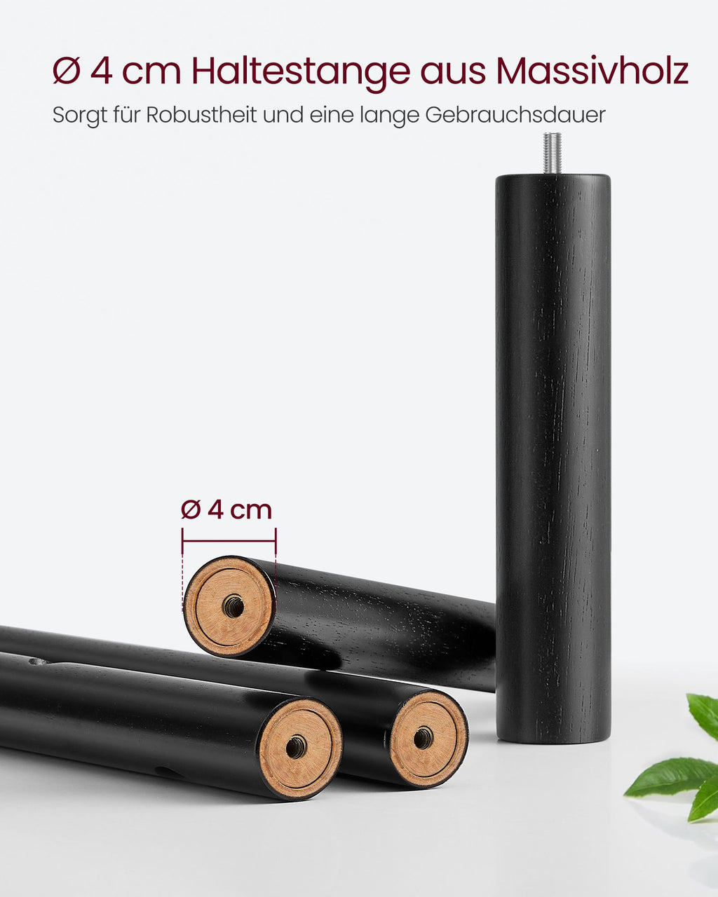 Garderobenständer Baumform 8 Haken wolkenweiß