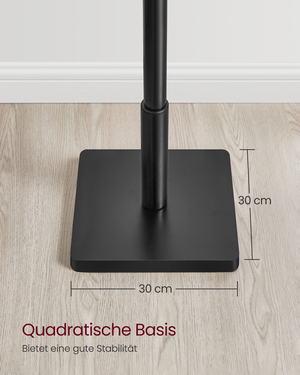 Garderobenständer Baumform 8 Haken wolkenweiß