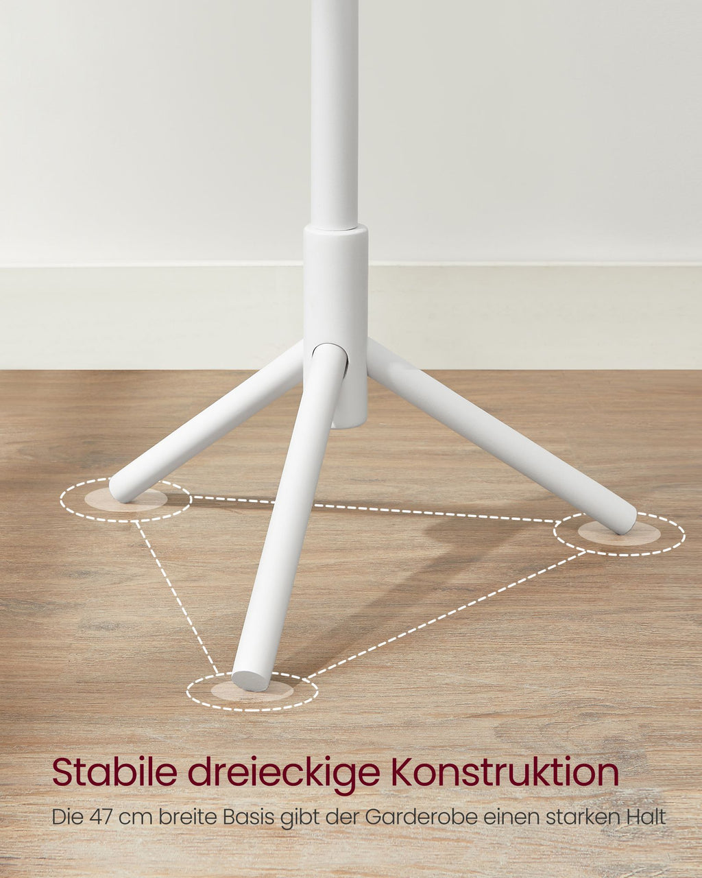 Freistehender Kleiderständer