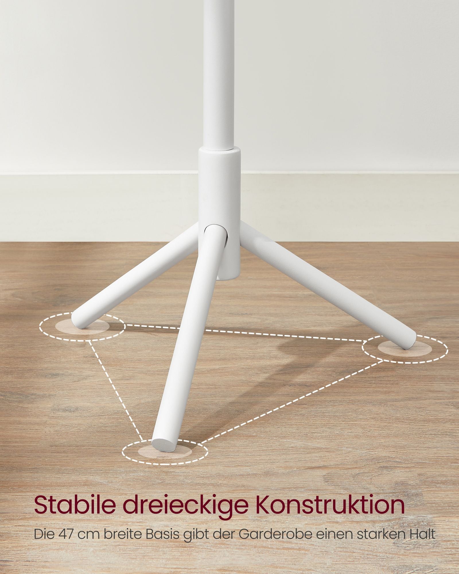 Freistehender Kleiderständer