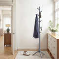 Garderobenständer, Kleiderständer aus Massivholz, Garderobe in Baumform