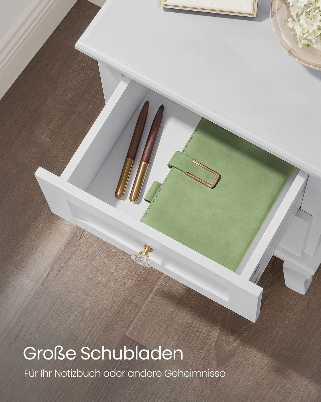 Romantische Nachttische 2er Set
