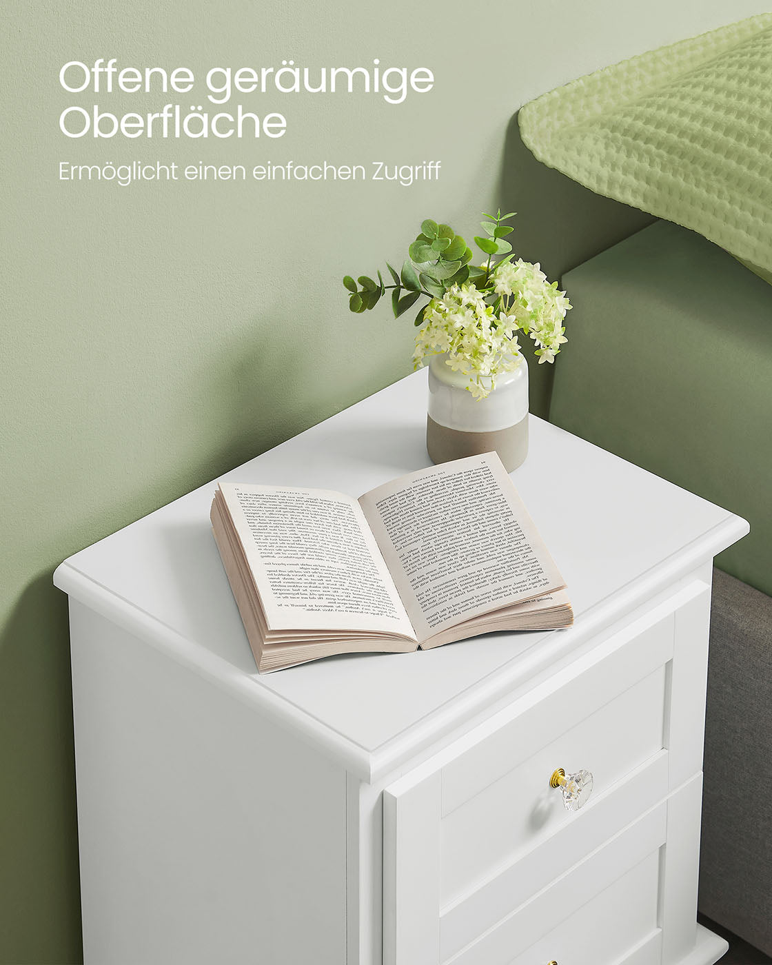 Romantische Nachttische 2er Set
