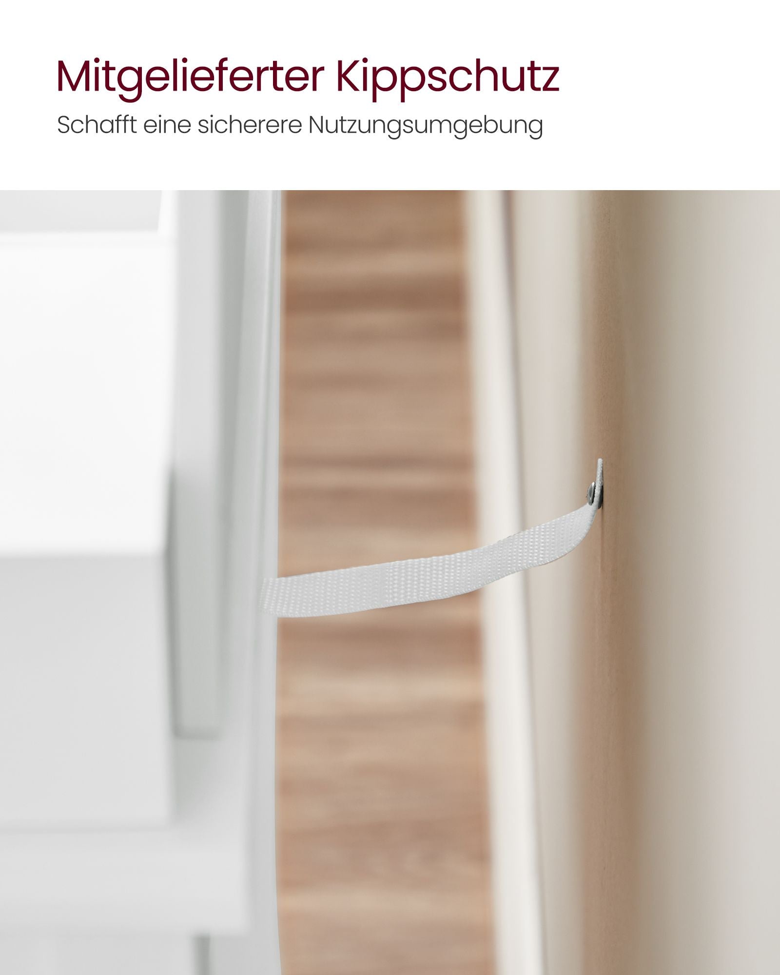 Schminktisch mit LED-Beleuchtung und Spiegel Weiß