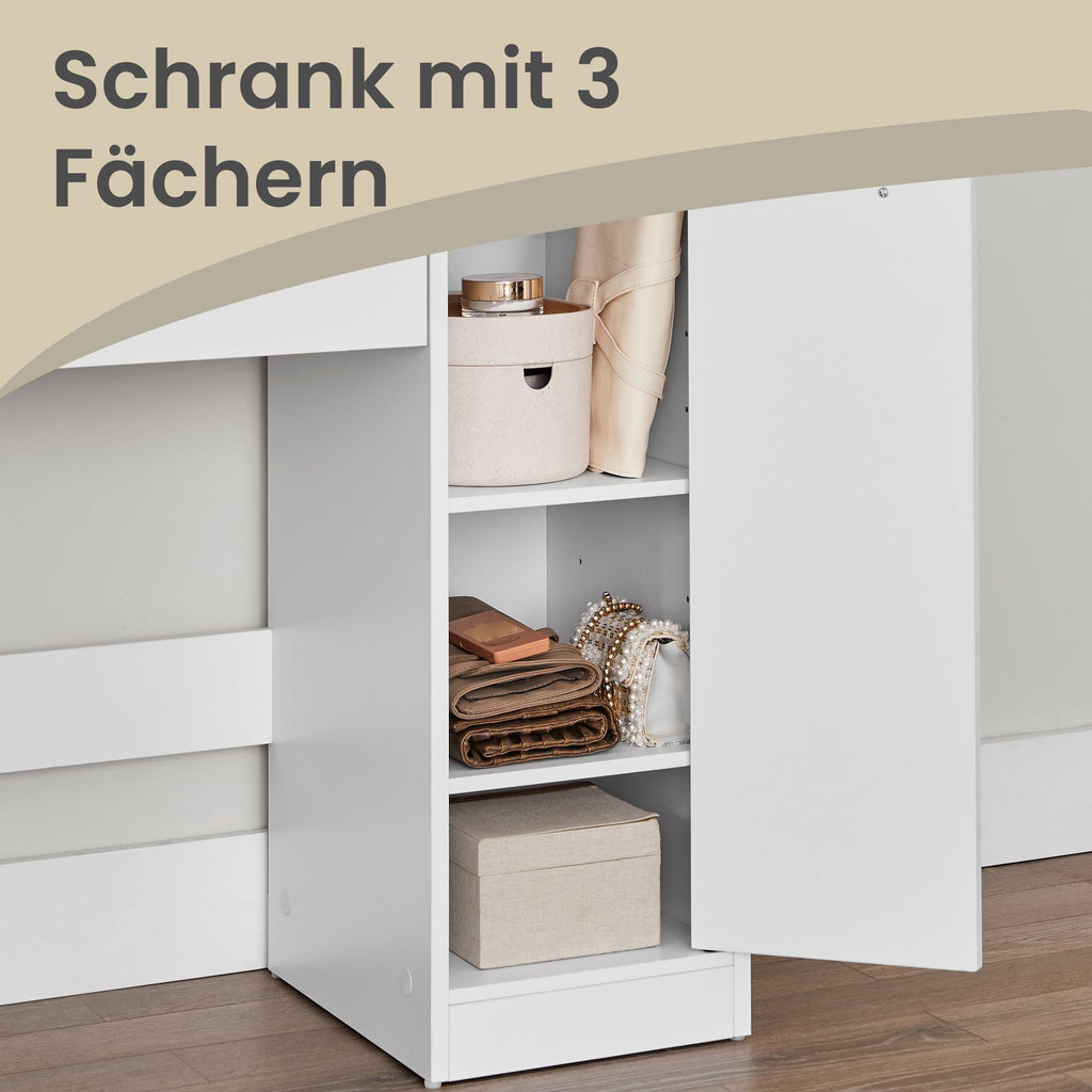 Schminktisch, Frisiertisch, mit Spiegel