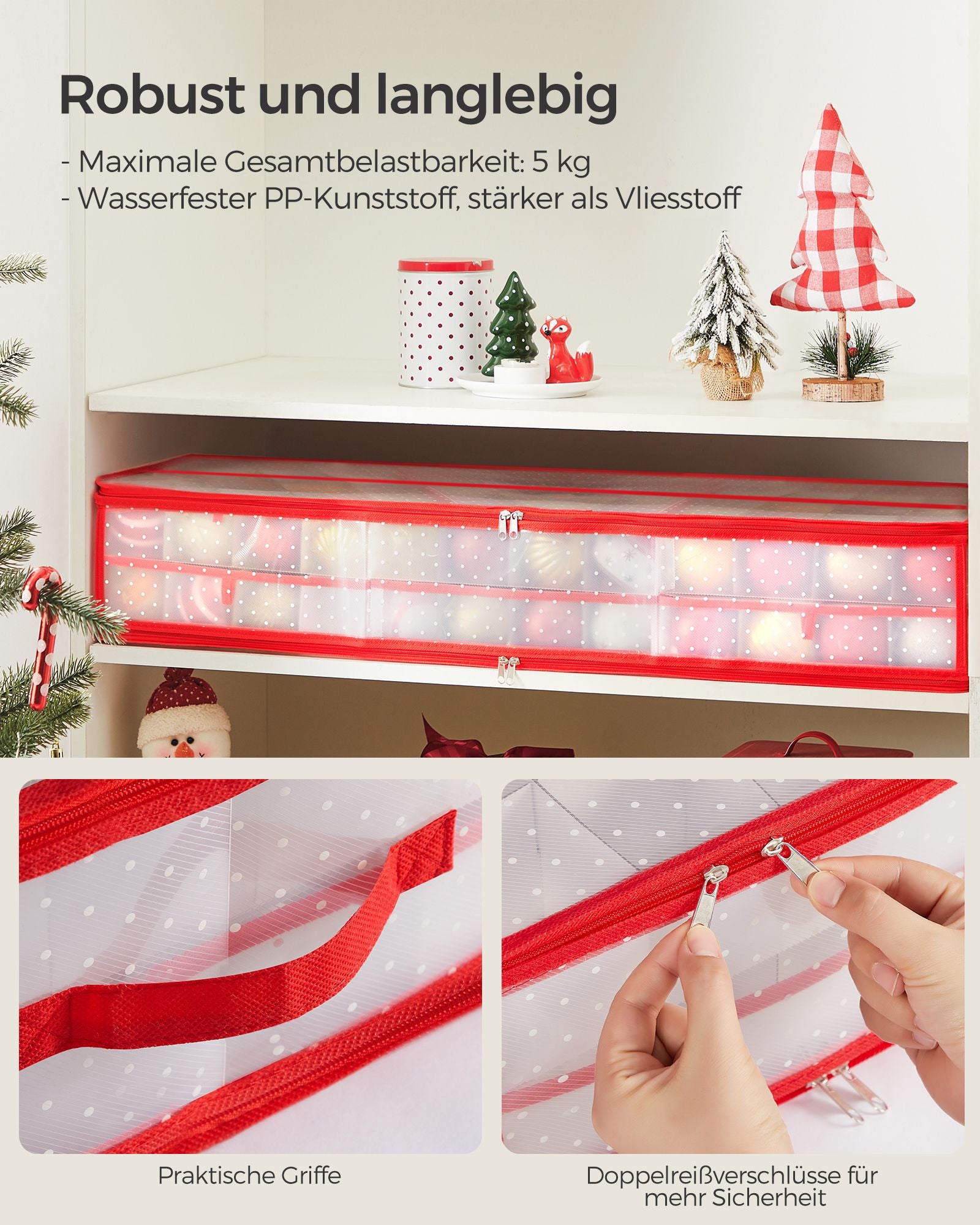 Weihnachtskugeln Aufbewahrung