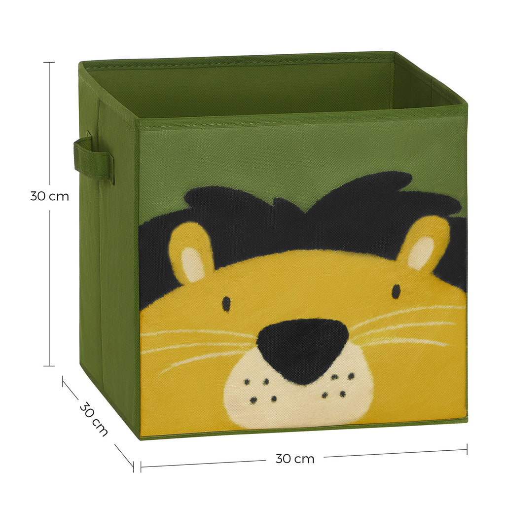 3er Set Faltboxen für Kinder