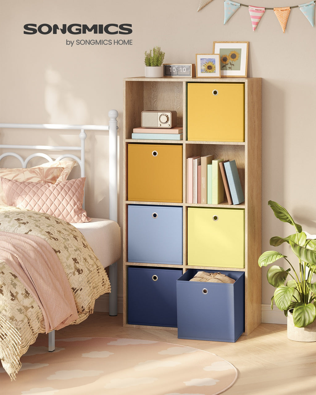 Aufbewahrungsbox 6er Set bunt