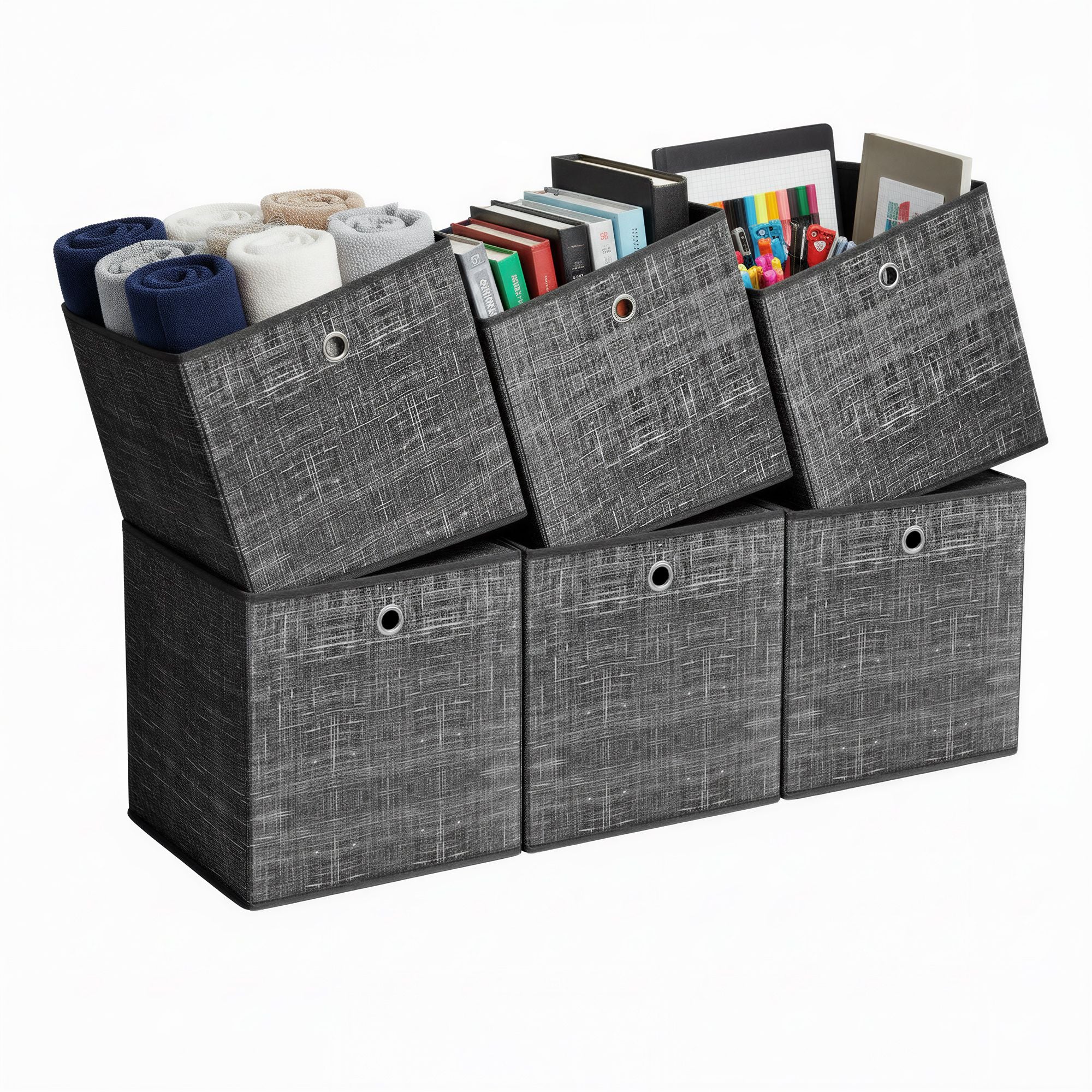 6 Aufbewahrungsboxen, Ordnungsboxen, Organizer Box
