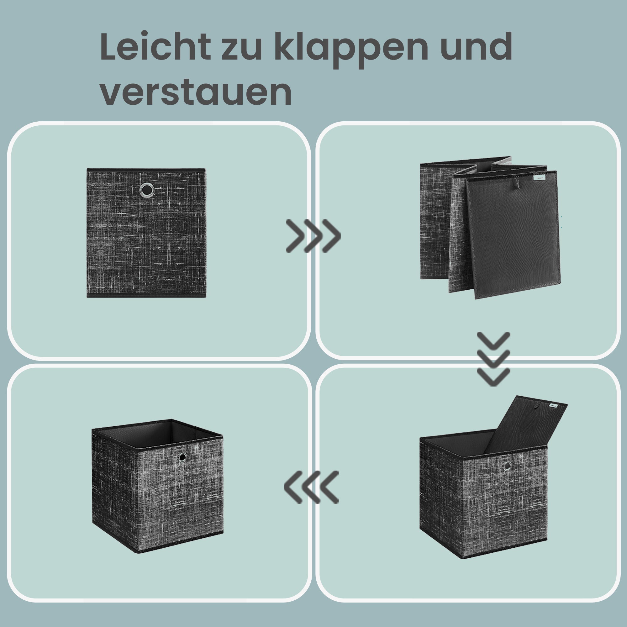 6 Aufbewahrungsboxen, Ordnungsboxen, Organizer Box