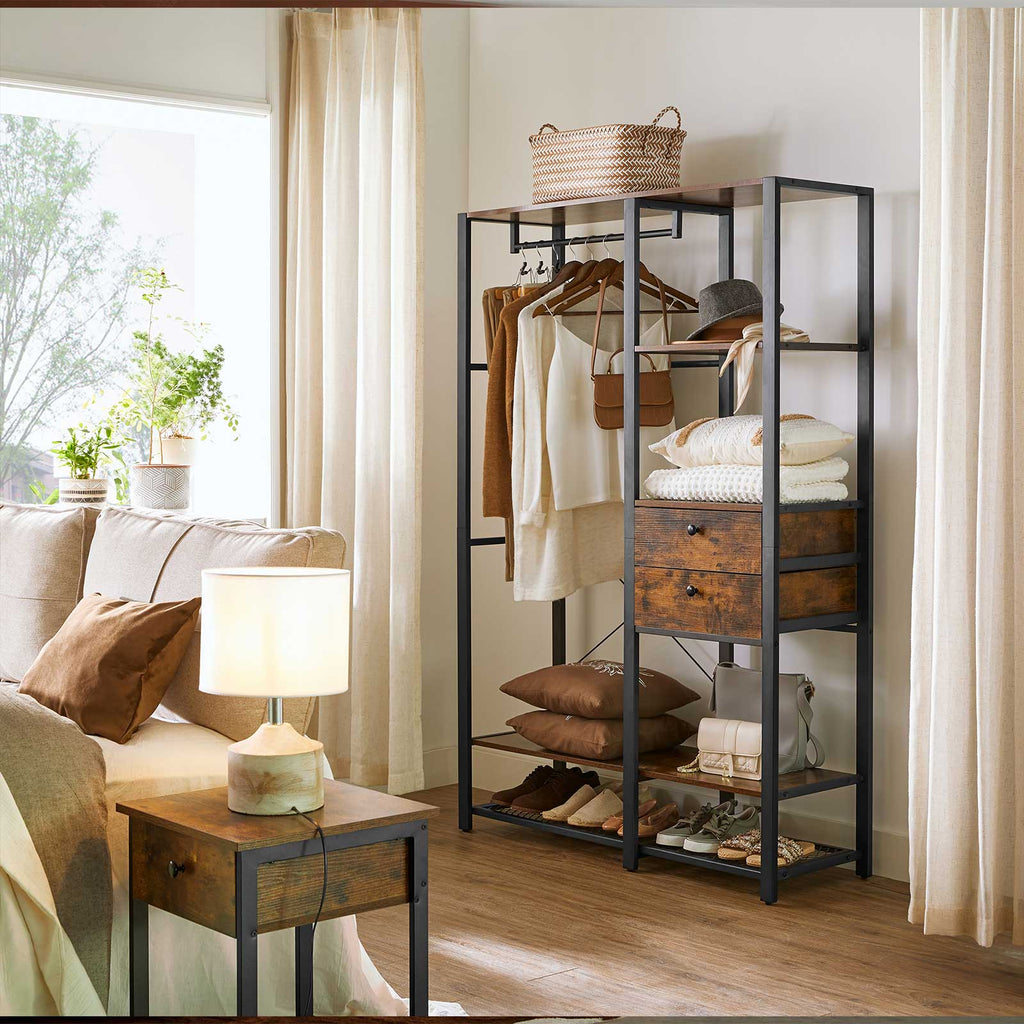 Industriestil Kleiderständer für Schlafzimmer
