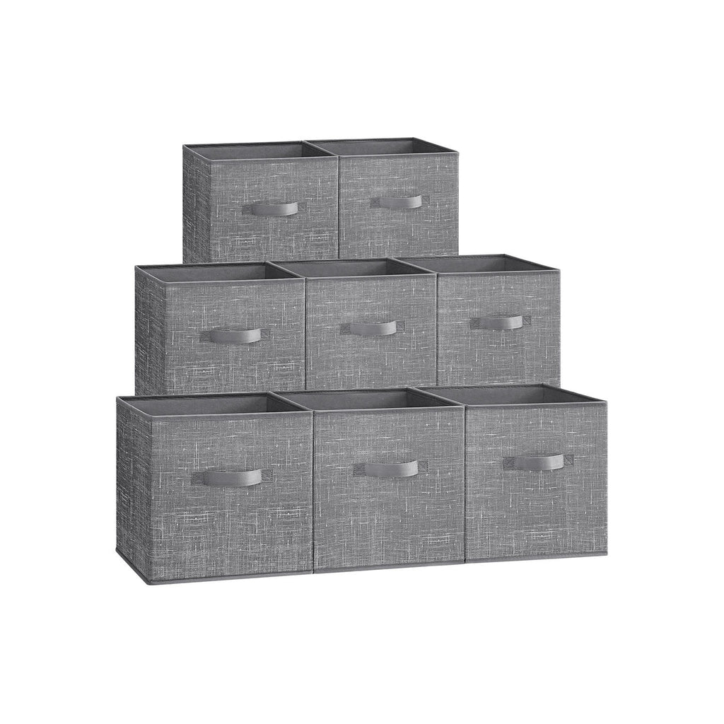 Aufbewahrungsbox 8er Set aus Vliesstoff 30 x 30 x 30 cm