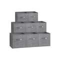 Aufbewahrungsbox 8er Set aus Vliesstoff 30 x 30 x 30 cm