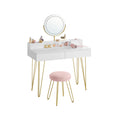Schminktisch mit Hocker und Beleuchtung 40 x 100 x 134,8 cm