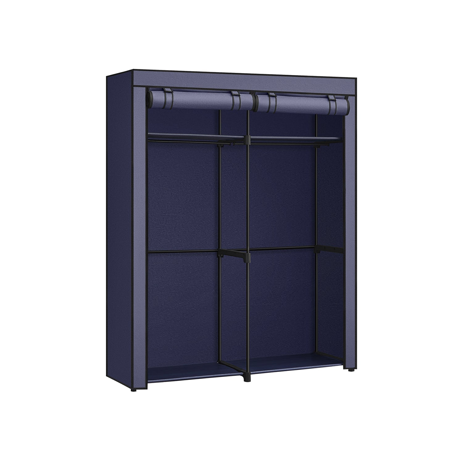 Garderobe mit 2 Kleiderstangen