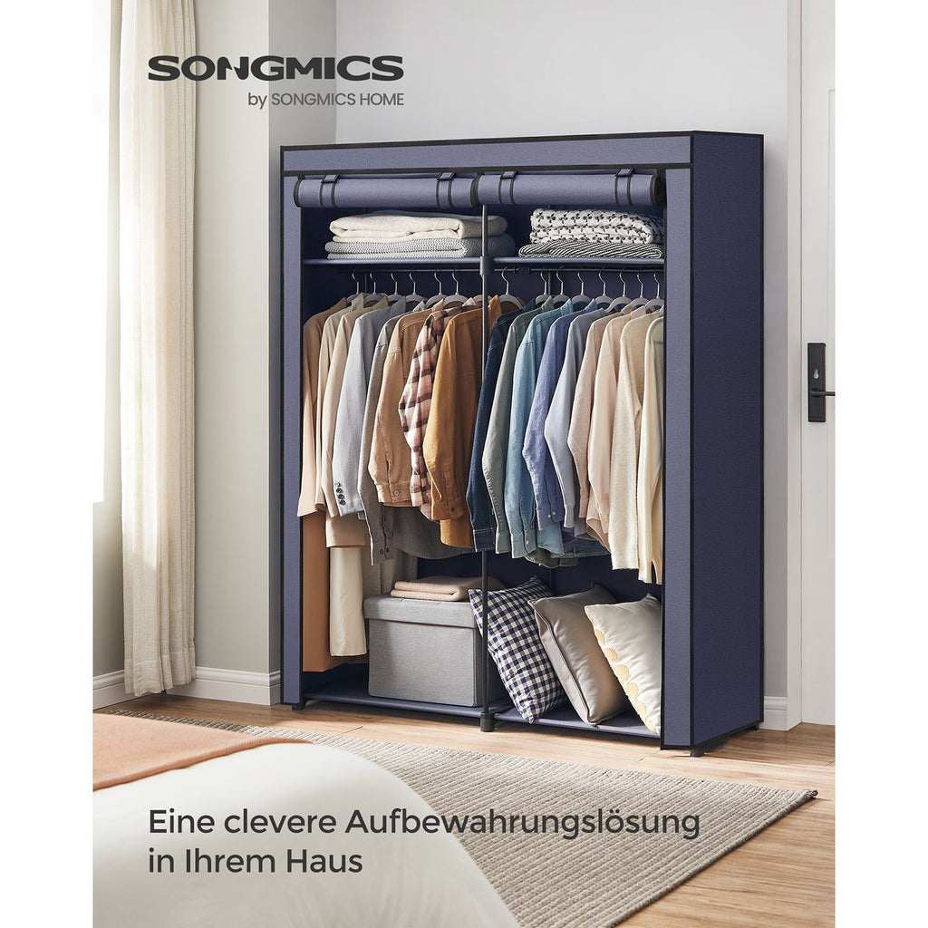 Garderobe mit 2 Kleiderstangen