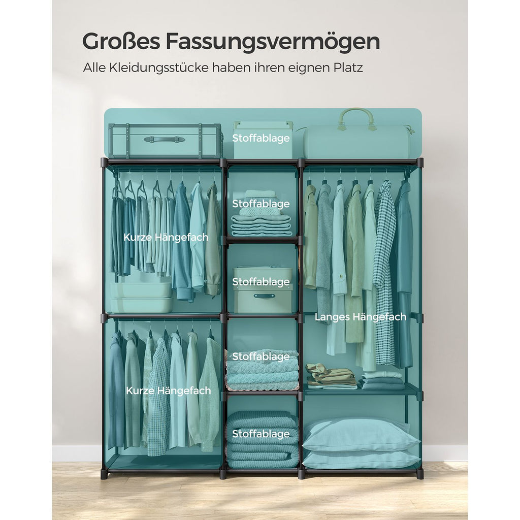 Freistehende Garderobe