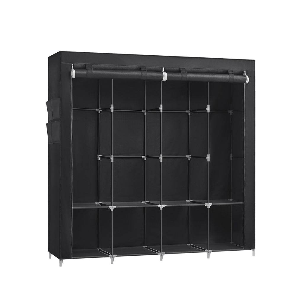 Stoffschrank mit 4 Seitentaschen