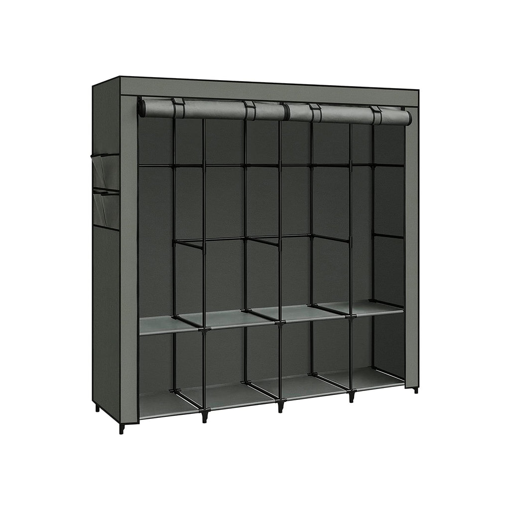 Stoffschrank 45 x 170 x 167 cm salbeigrün