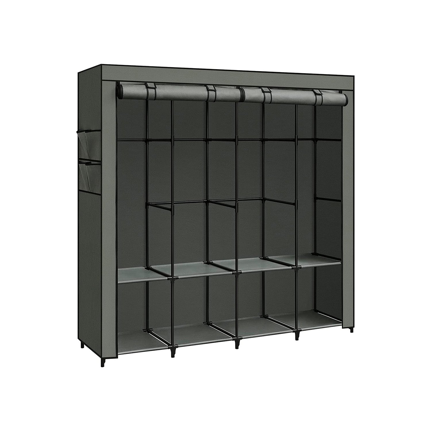 Stoffschrank 45 x 170 x 167 cm salbeigrün