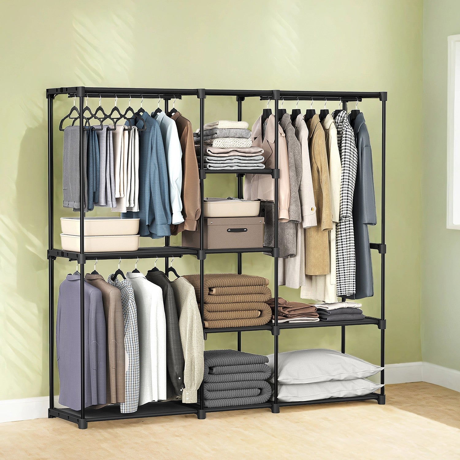 Freistehende Garderobe