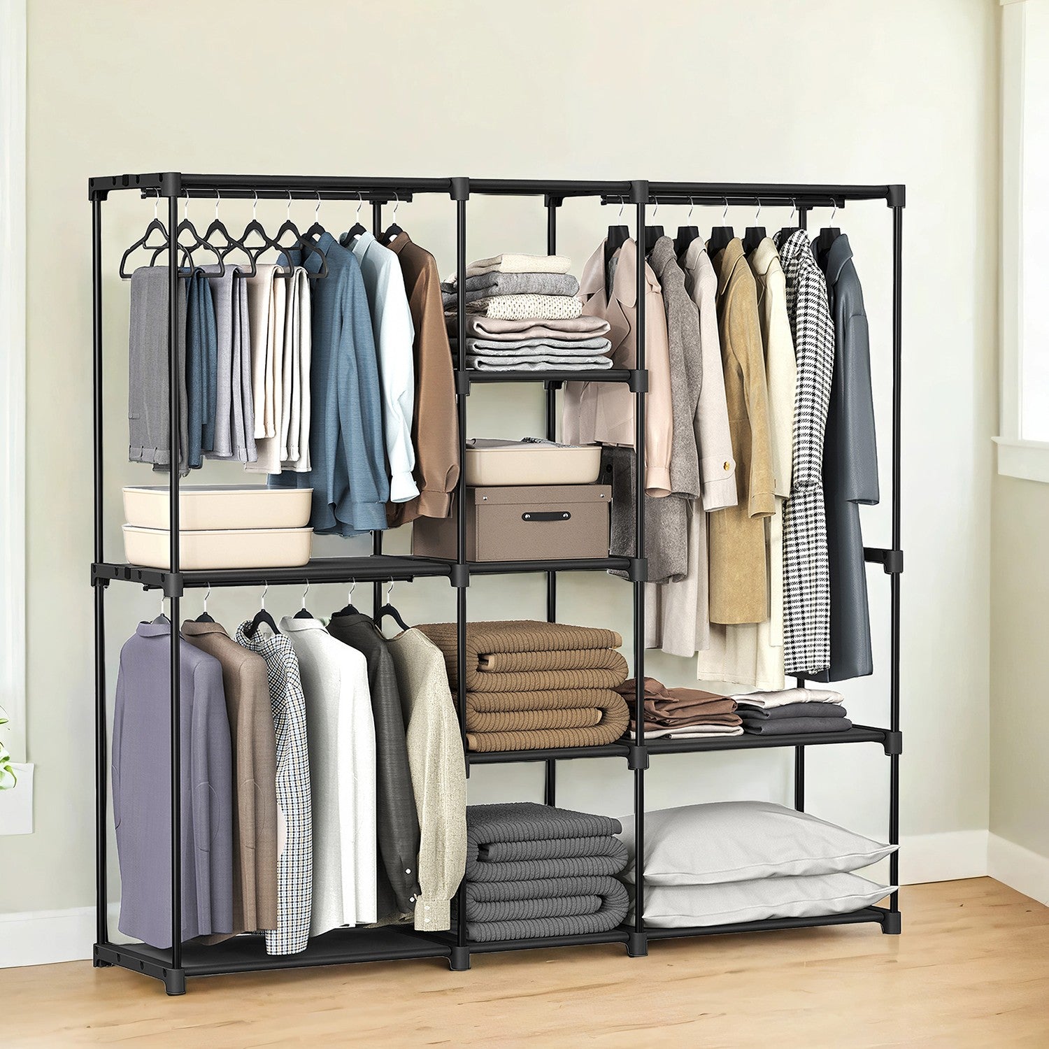 Freistehende Garderobe