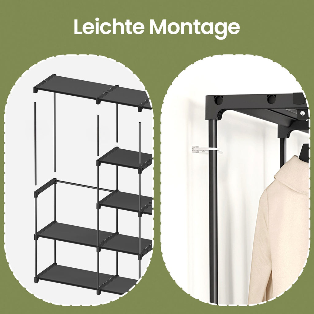 Freistehende Garderobe