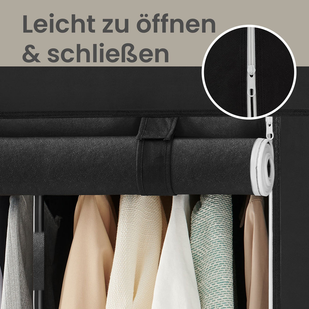 Stoffschrank, Kleiderschrank, 45 x 170 x 167 cm