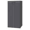 Kleiderständer, Kleiderschrank mit Kleiderstange, 75 x 45 x 160 cm