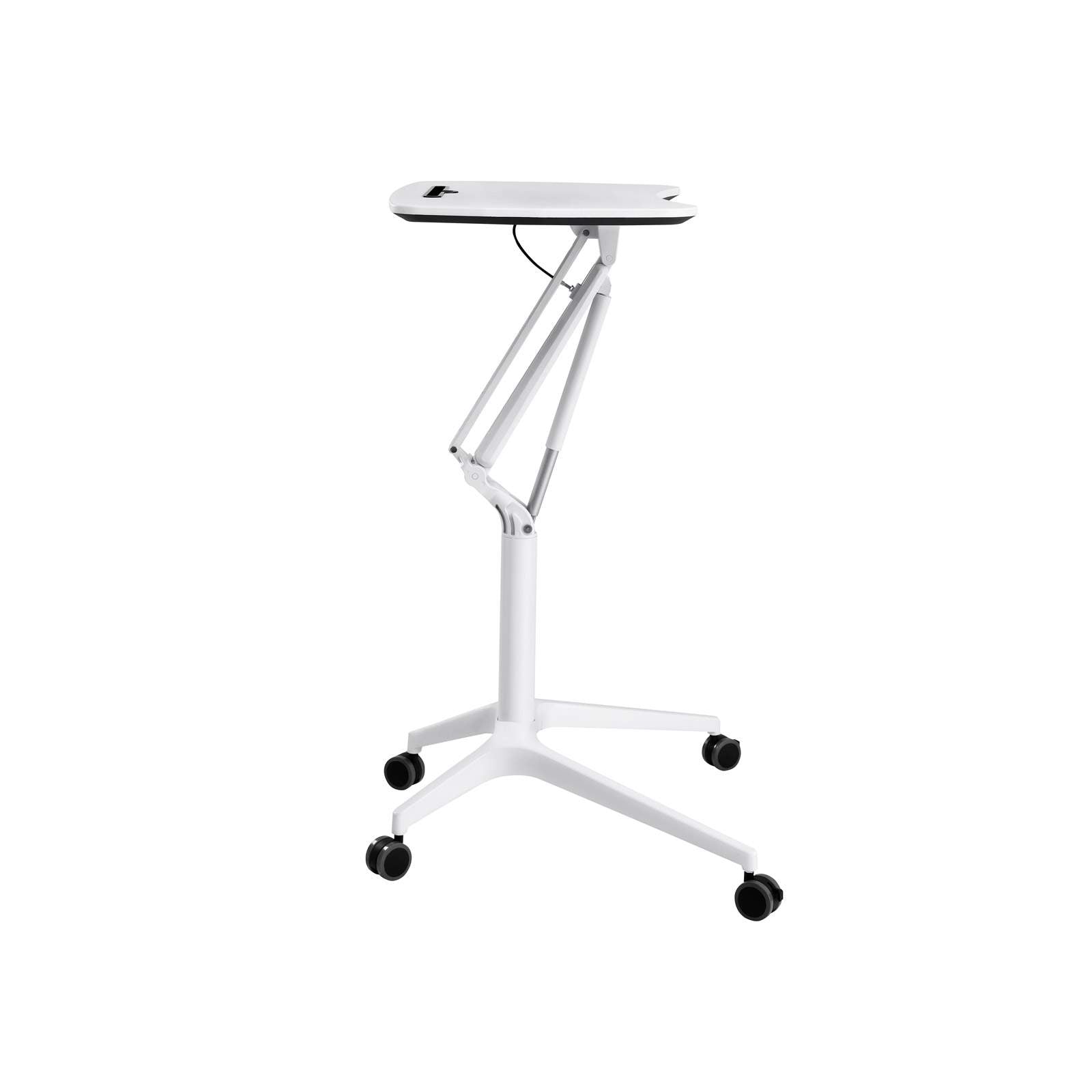 Rollender Laptoptisch Weiß