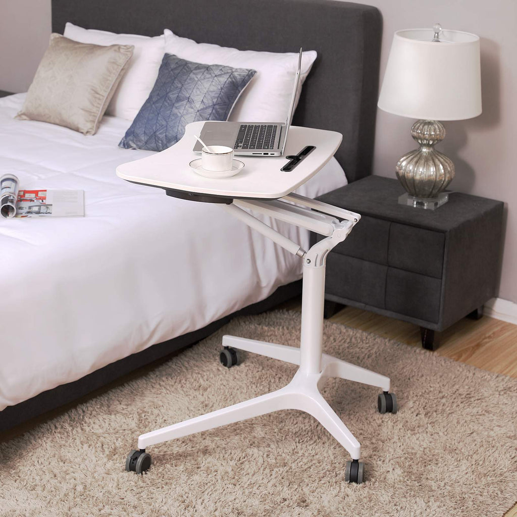 Rollender Laptoptisch Weiß