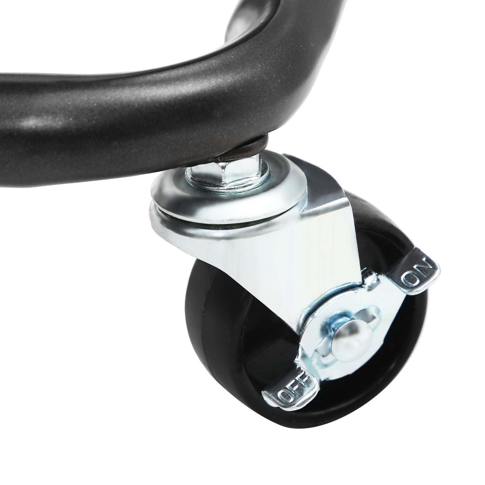 Rollendes Regal aus Metall Schwarz
