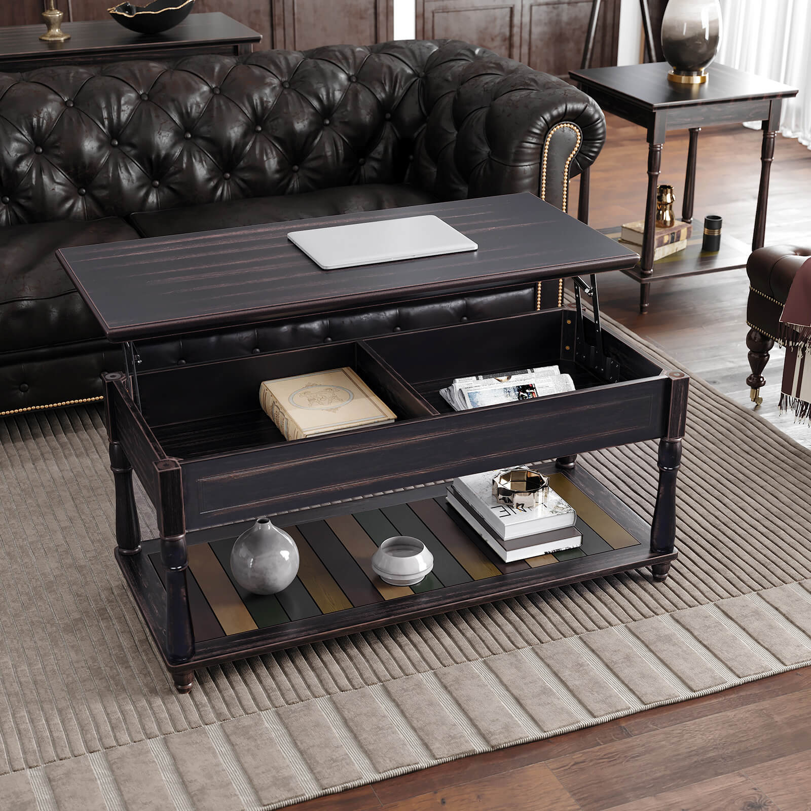 Rustikaler Landhausstil Couchtisch