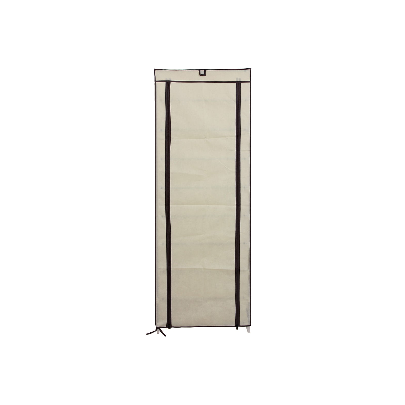 Schuhregal mit Abdeckung 58 cm Beige