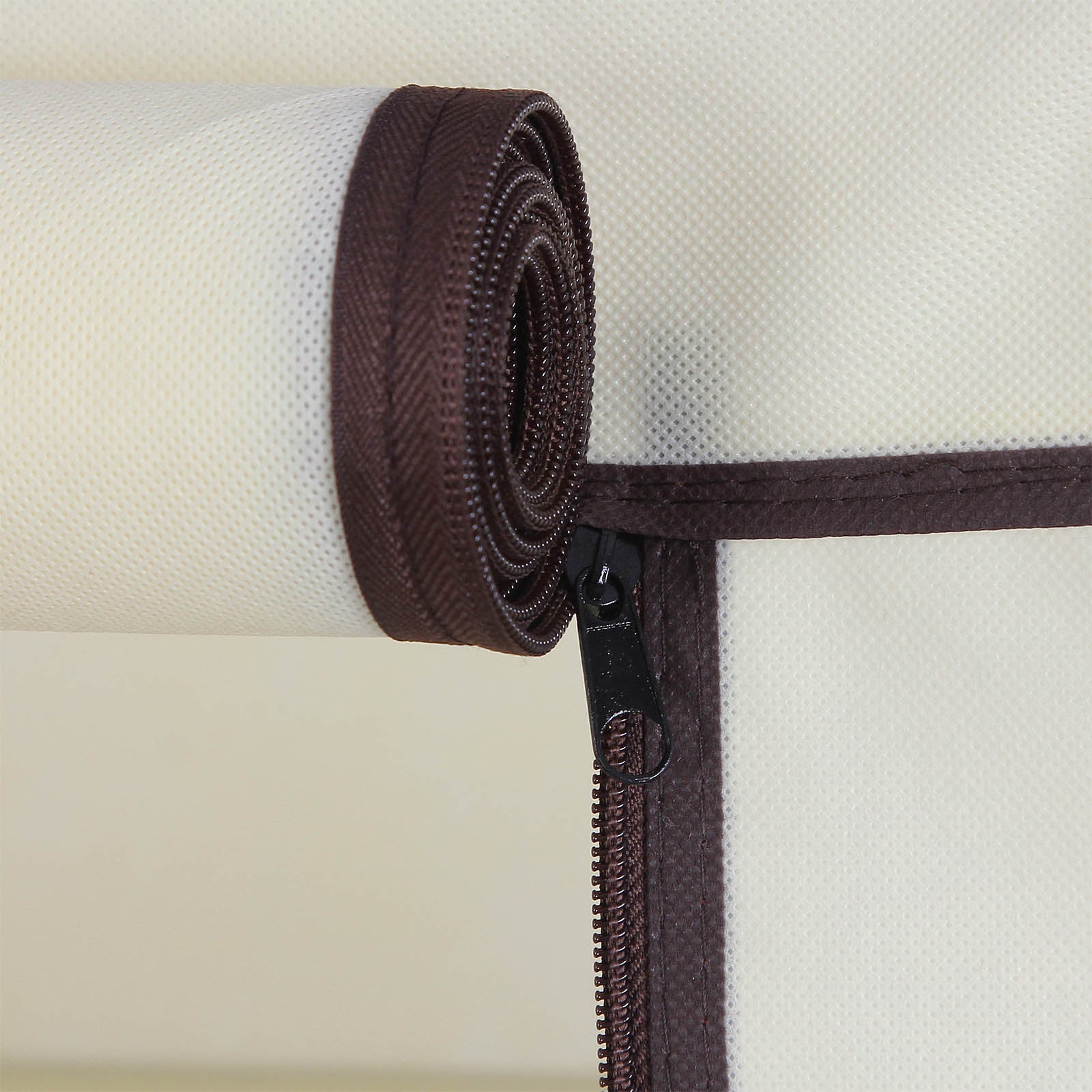 Schuhregal mit Abdeckung 58 cm Beige